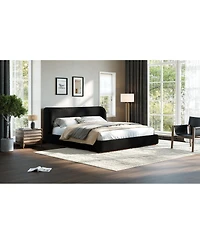 Streamdale Furniture Low-Profile Upholstered Platform Bed