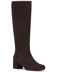 Vince Camuto Womens Pazzla Block Heel Casual Boots Regular Wide Extra Wide Calf