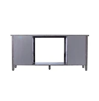 Augusta Home Edderton Electric Fireplace with Media Storage
