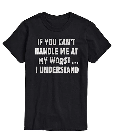 Airwaves Men's Can't Handle Me At Worst Short-Sleeve Graphic T-Shirt