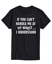 Airwaves Men's Can't Handle Me At Worst Short-Sleeve Graphic T-Shirt