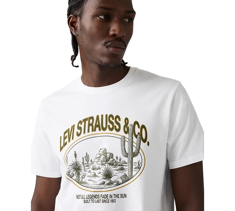 Levi's Mens' Graphic Logo Detail T-Shirt