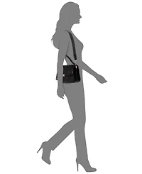 Guess Audrey Logo Small Flap Crossbody Handbag