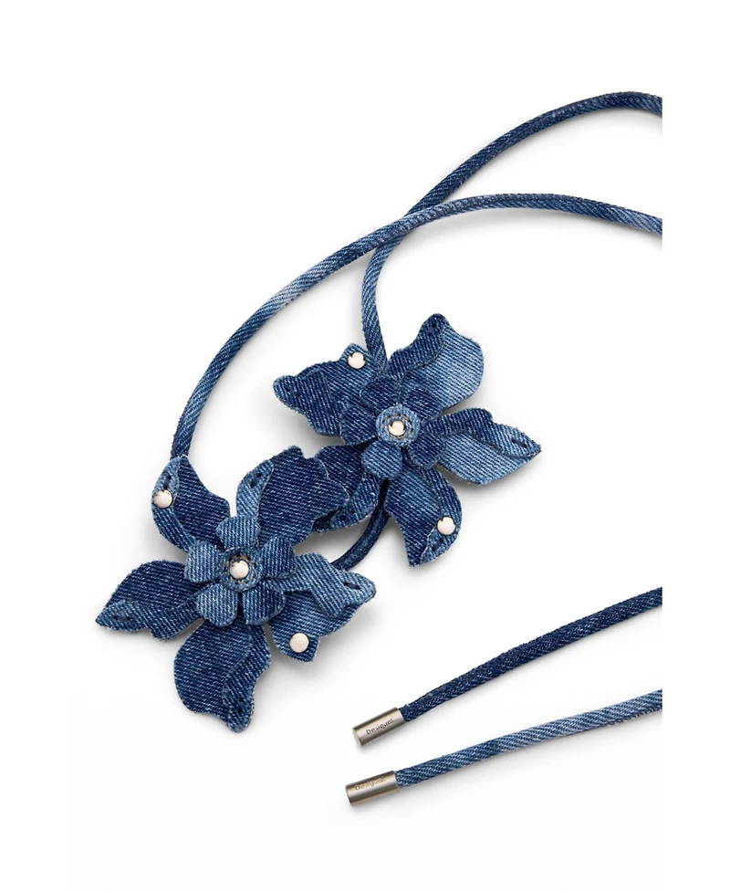 Desigual Women's Denim Flower Cotton
