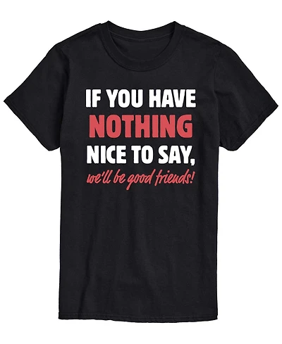 Airwaves Men's Nothing Nice To Say Short-Sleeve Graphic T-Shirt