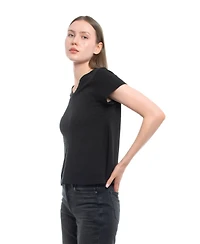 Wilt Women's V-Neck Baby Tee