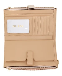 Guess Laurel Ii Zipper Organizer Bifold Wallet