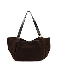 Patricia Nash Mads Drawstring Suede Small Tote Handbag