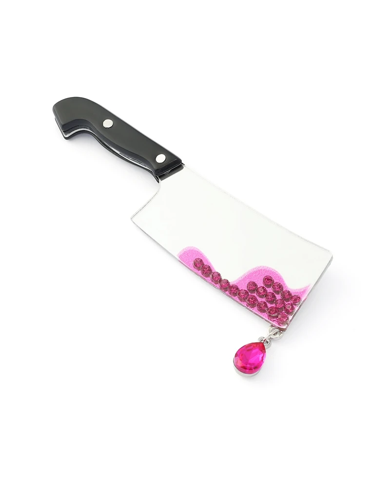 Betsey Johnson Faux-Stone Halloween Cleaver Brooch