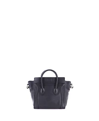 Pre-Owned Celine Nano Luggage Bag Grainy Leather