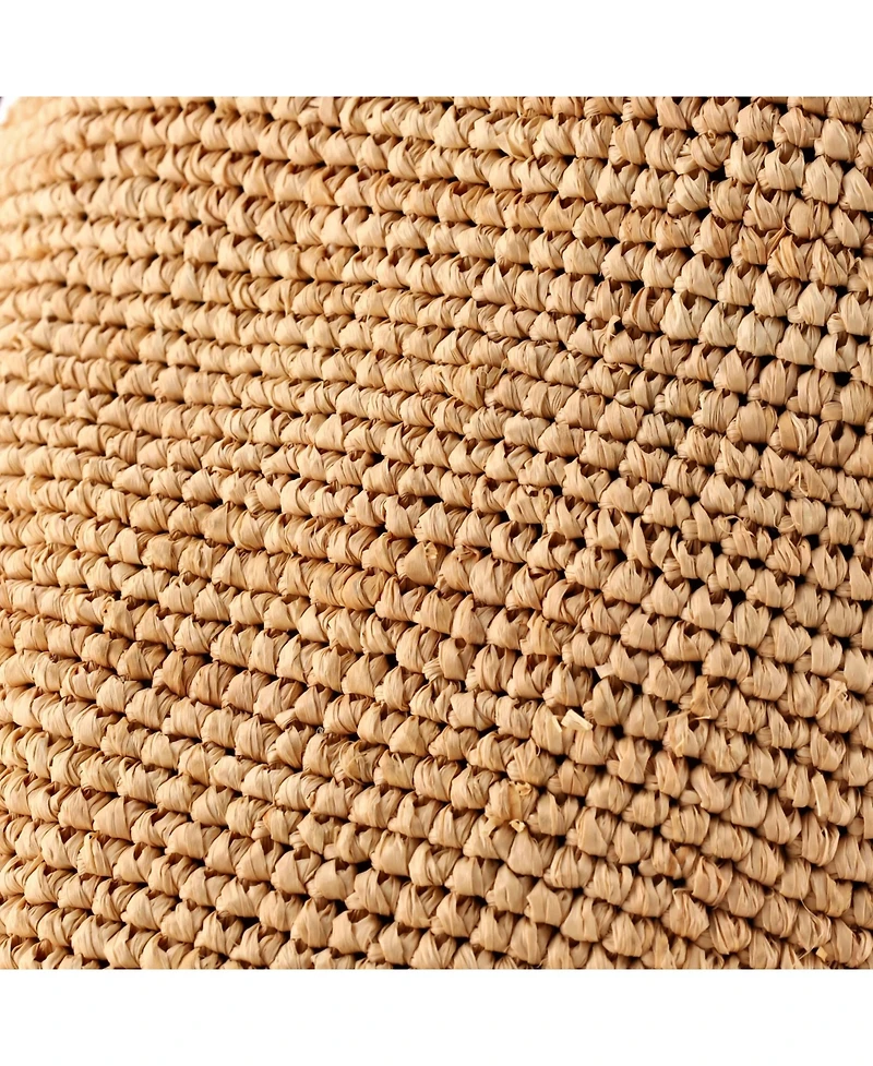 Pre-Owned Loewe Large Slit Tote Straw
