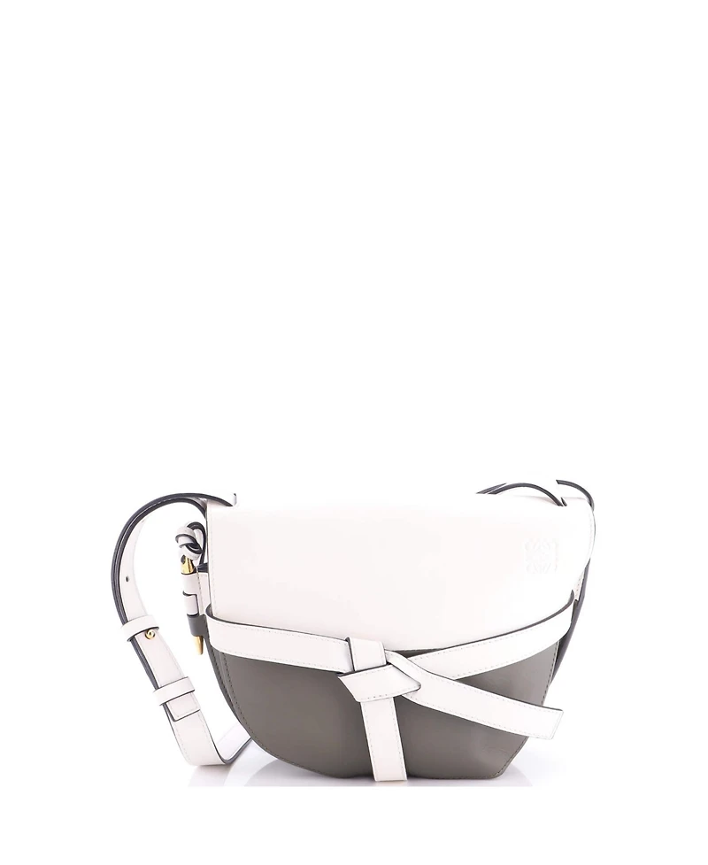 Pre-Owned Loewe Small Gate Shoulder Bag Leather