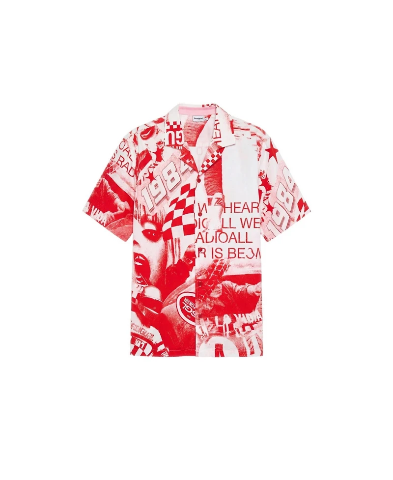 Desigual Men's Racing printed shirt