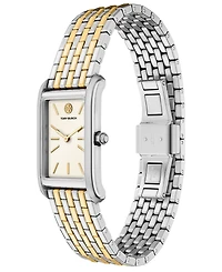 Tory Burch Women's Slim Eleanor Two-Tone Bracelet Watch 20mm