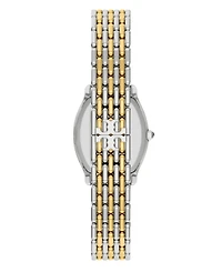 Tory Burch Women's Small Eleanor Curve Two-Tone Bracelet Watch 24mm