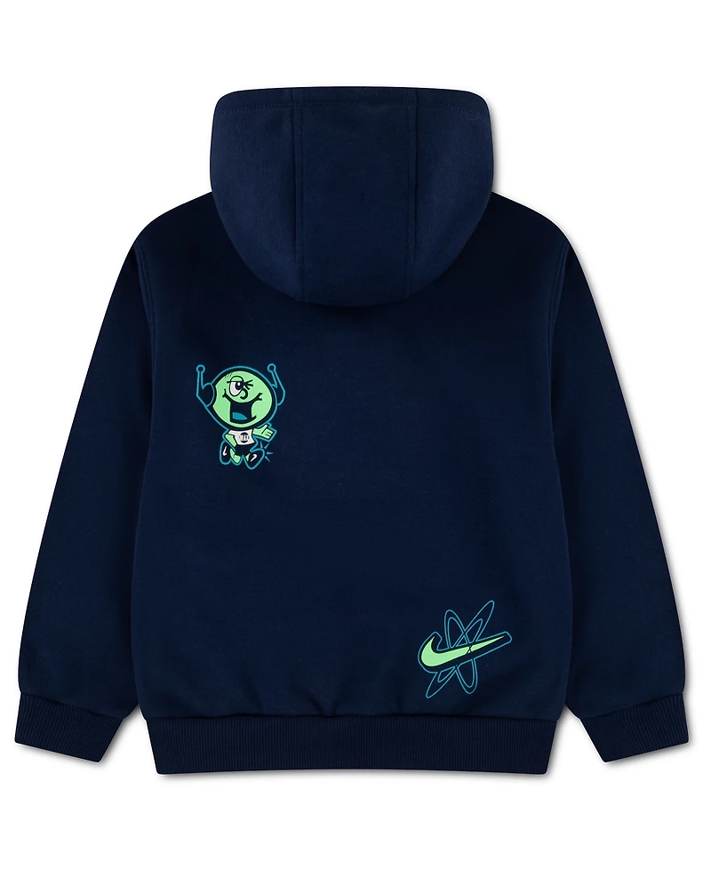 Nike Boys' 4-7 Sportswear Brand Ambassador Long-Sleeve Hoodie Sweatshirt