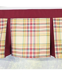 Rlf Home Syon Park Pleated Window Valance Cotton Rod Pocket
