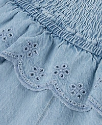 abercrombie kids Girls' 5-16 Sleeveless Denim Jumper