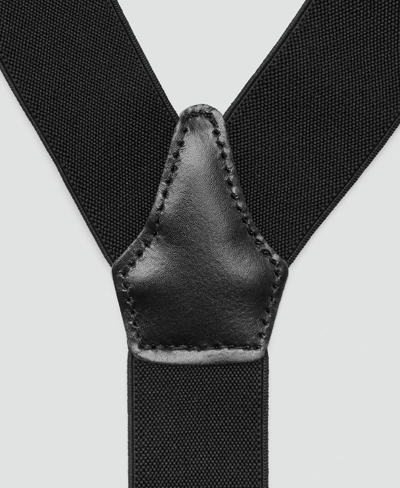 Mango Men's Adjustable Elastic Suspender Strap