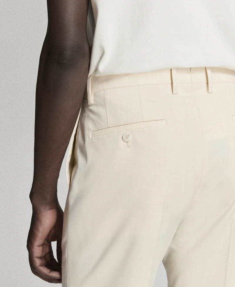 Mango Men's Slim-Fit Suit Pants