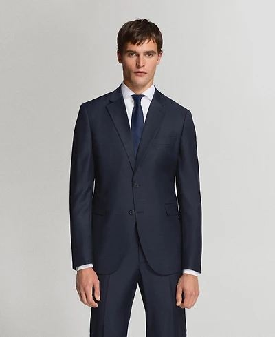 Mango Men's Turin Wool Suit Blazer