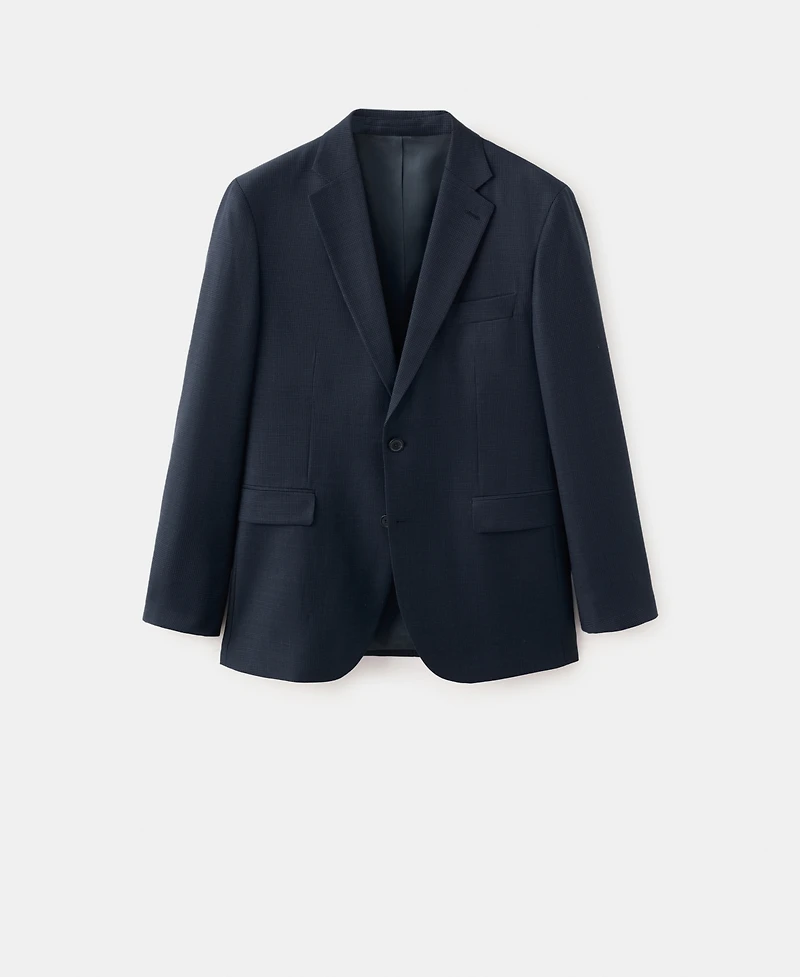 Mango Men's Turin Wool Suit Blazer