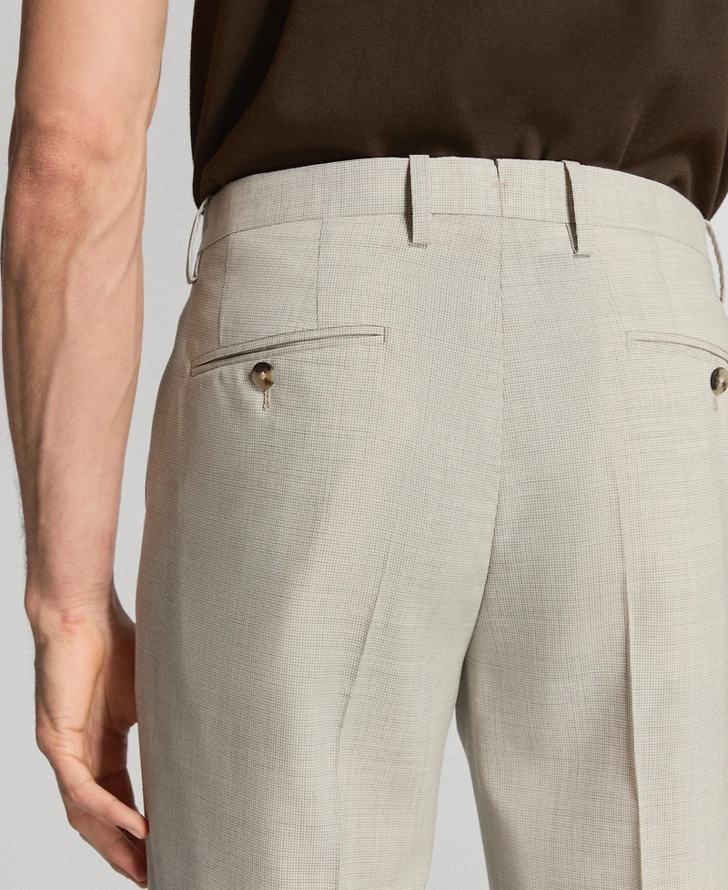 Mango Men's Turin Wool Suit Pants