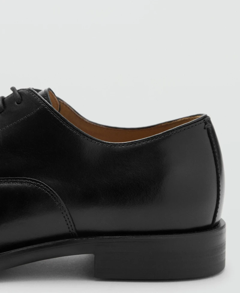Mango Men's Oxford Style Leather Shoes