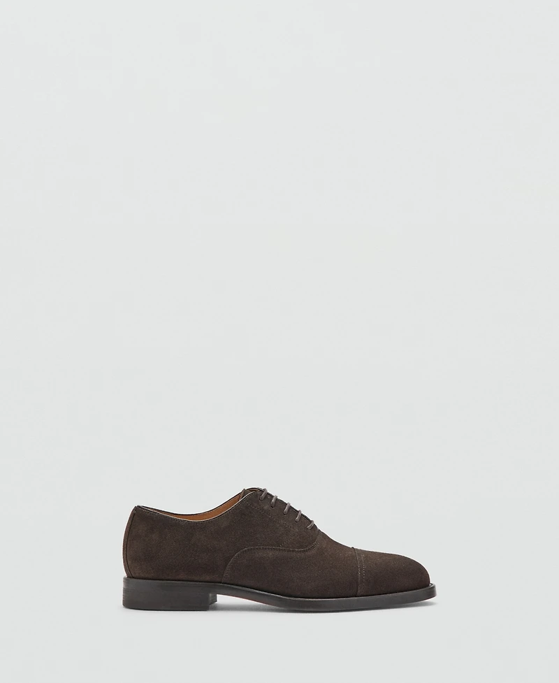 Mango Men's Leather Suit Shoes