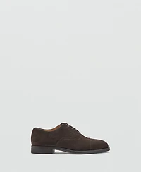 Mango Men's Leather Suit Shoes