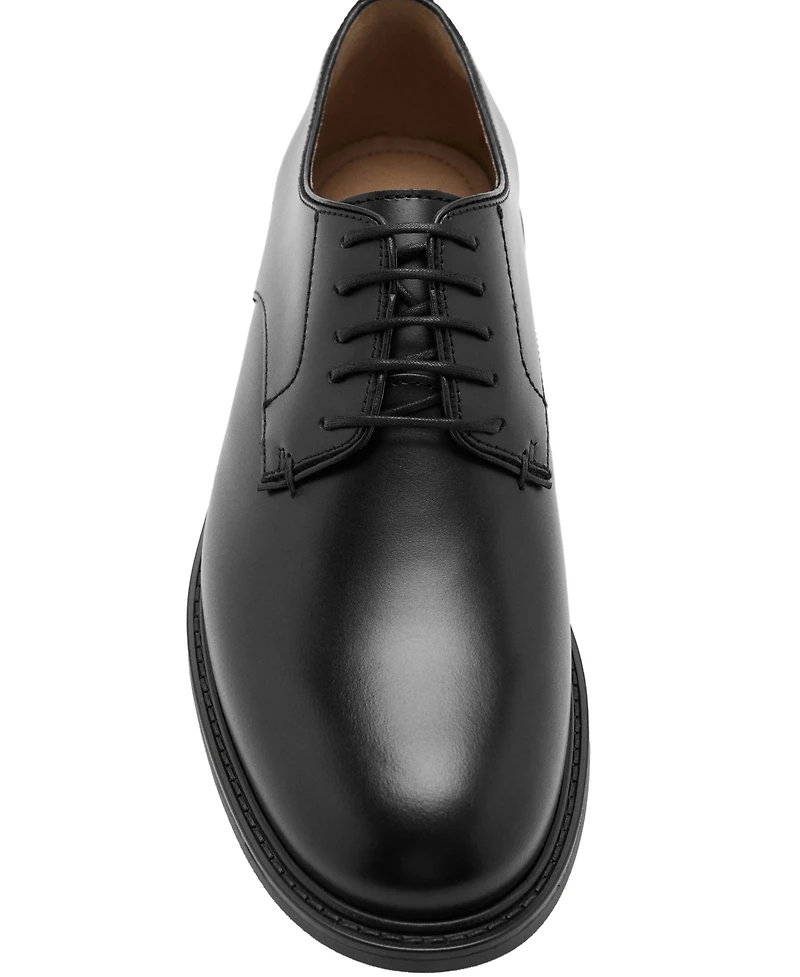 Mango Men's Lace-Up Leather Shoes