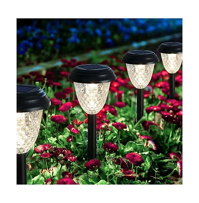 Cowin Led Solar Garden Lights, Waterproof Lights Outdoor Solar, Garden Decor for Yard, Patio, Landscape