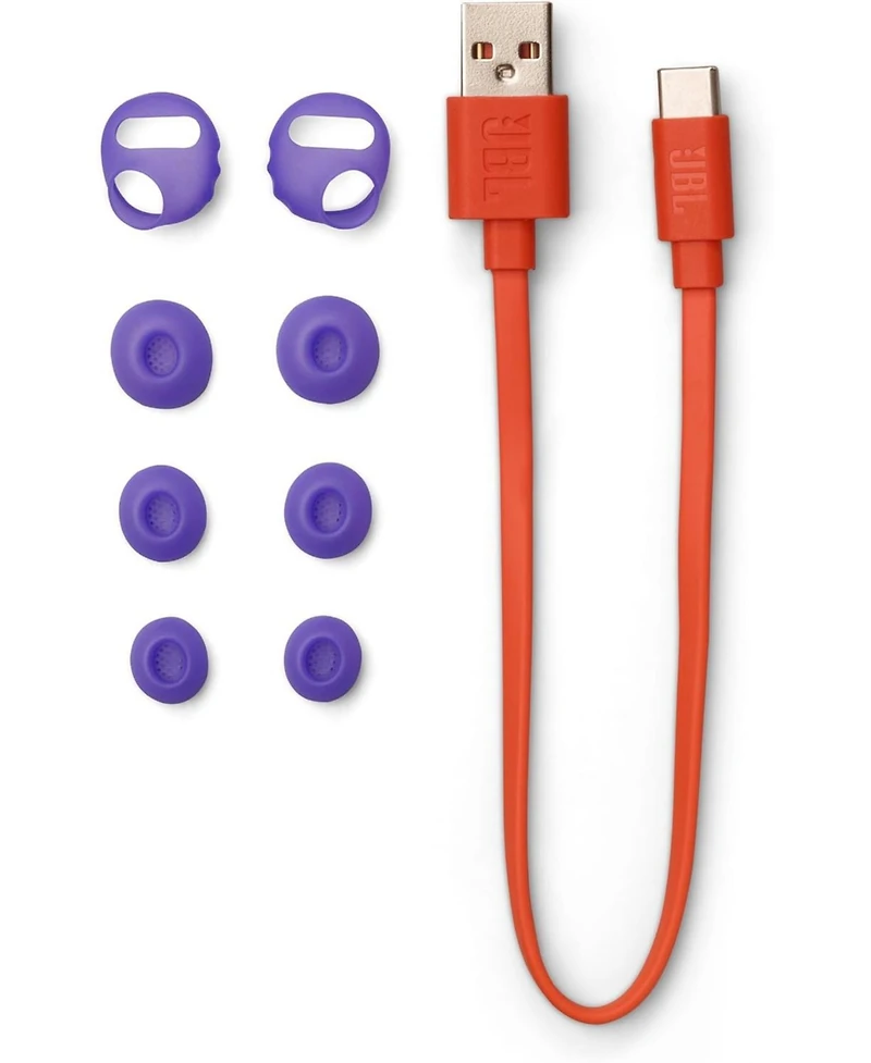 Jbl Endurance Race 2 Sport Earbuds with Hard Case - Purple