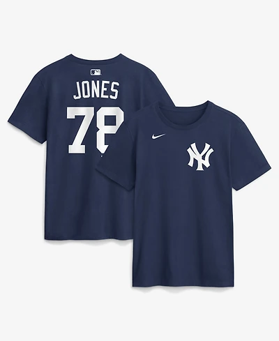 Nike Men's Spencer Jones Navy New York Yankees Home Name & Number T-Shirt