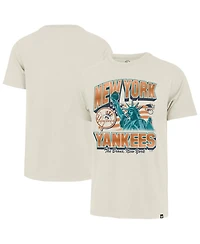 '47 Brand Men's Cream New York Yankees Regional Franklin T-Shirt