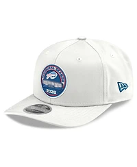 New Era Men's White Buffalo Bills Highmark Stadium Inaugural Season 9SEVENTY Adjustable Hat
