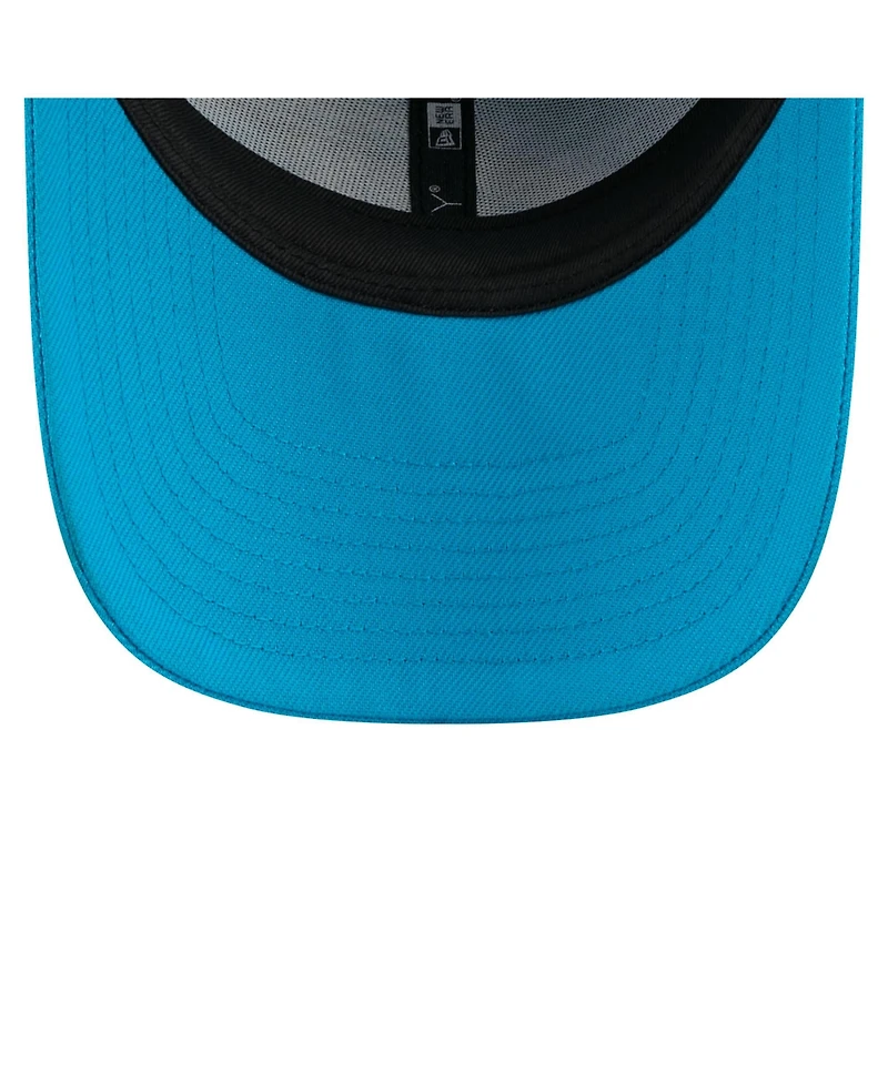 New Era Men's Blue Carolina Panthers Core Team 9FORTY Adjustable Hat