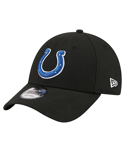 New Era Men's Black Indianapolis Colts Core Team 9FORTY Adjustable Hat