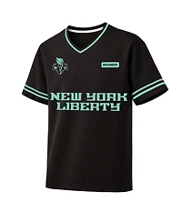 Round21 Men's Black New York Liberty Soccer Jersey