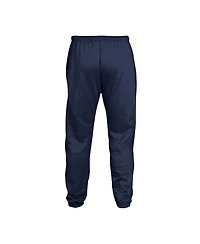Champion Men's Navy Michigan Wolverines Powerblend Banded Fleece Sweatpants