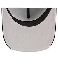 New Era Big Boys and Girls Black Miami Marlins 9FORTY A-Frame Adjustable Hat