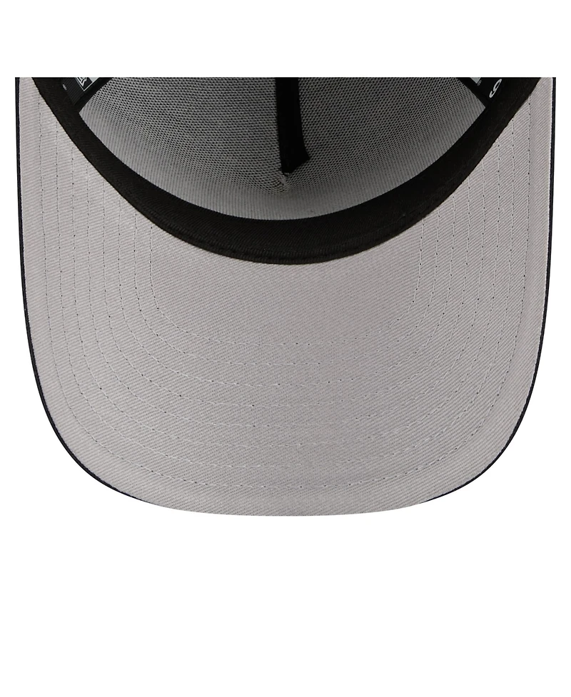 New Era Big Boys and Girls Navy Atlanta Braves 9FORTY A-Frame Adjustable Hat