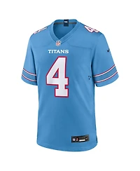 Nike Men's Wan'Dale Robinson Light Blue Tennessee Titans Team Game Jersey