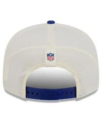 New Era Men's Cream/Royal Buffalo Bills 2026 Nfl Training Camp 9FIFTY Snapback Hat