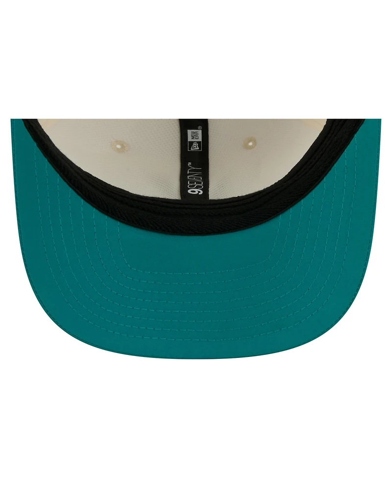 New Era Men's Cream/Aqua Miami Dolphins 2026 Nfl Training Camp 9SEVENTY Adjustable Hat