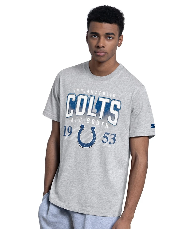 Starter Men's 2-pack Royal/Gray Indianapolis Colts Logo T-Shirt