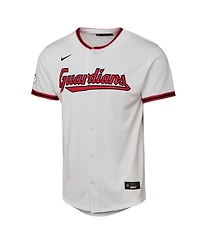 Nike Big Boys and Girls White Cleveland Guardians Home Stadium Jersey