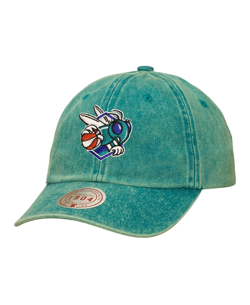 Mitchell & Ness Men's and Women's Teal Charlotte Sting Legendary 1904 Strapback Adjustable Hat
