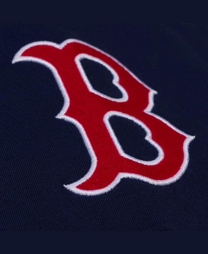 Mitchell & Ness Men's Navy Boston Red Sox Wild Pitch Ringer T-Shirt