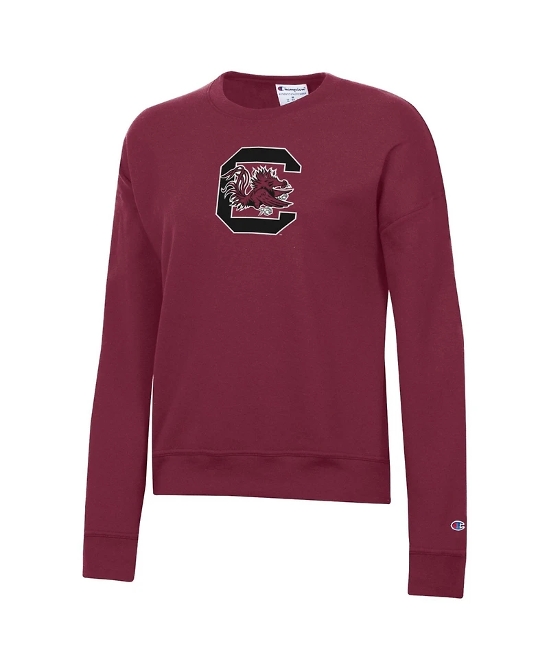 Champion Women's Garnet South Carolina Gamecocks Powerblend Sweatshirt